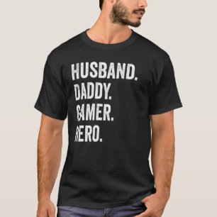 Camiseta Esposo Papá Padre Gamer Gaming