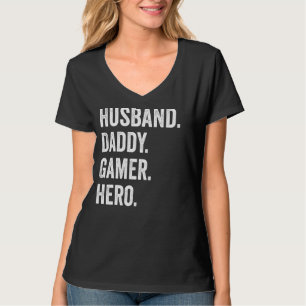 Camiseta Esposo Papá Padre Gamer Gaming