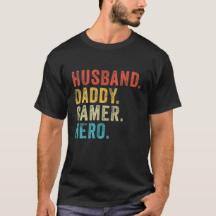 Camiseta Esposo papá padre Gamer Gaming Humor gracioso