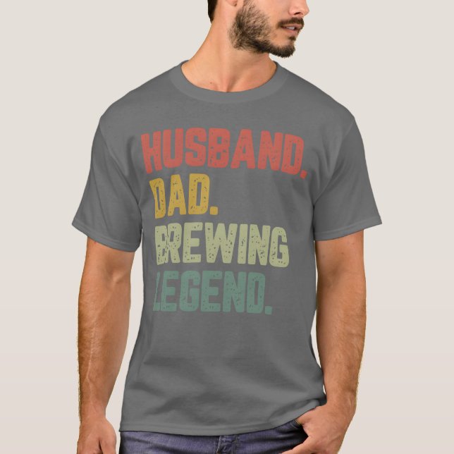 Camiseta Esposo papá preparando leyenda padre gracioso (Anverso)