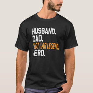 Camiseta Esposo Papá Ranura Carro Leyenda Hero Carreras del