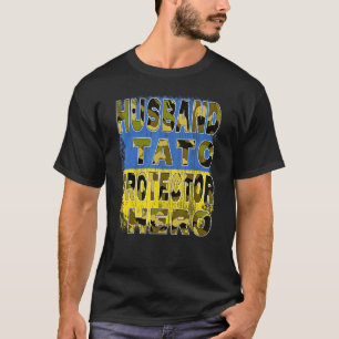 Camiseta Esposo Papi Protector Hero Esposo Tato Protect