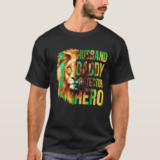 Camiseta Esposo Papi Protector Hero Graciosos Regalos de Es