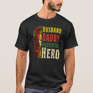 Camiseta Esposo Papi Protector Hero Padres Para Hombres