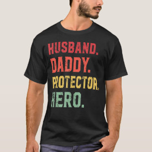 Camiseta Esposo Papi Protector Hero Para Papá 2