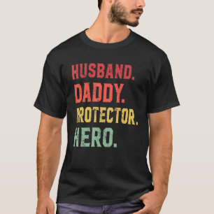 Camiseta Esposo Papi Protector Hero Para Papá 2
