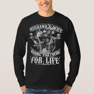 Camiseta Esposo Y Esposa De Los Socios Para La Vida
