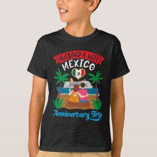 Camiseta Esposo Y Esposa En Crucero De Viaje De Aniversario