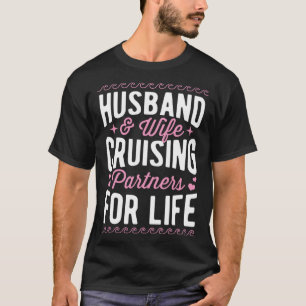 Camiseta Esposo Y Esposa, Socios De Cruización Para Vivir C