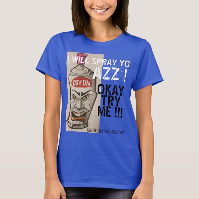 CAMISETA ESPRAR PUEDE #1 AZUL (Anverso)