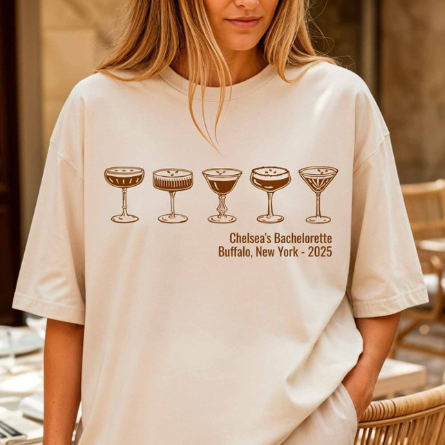 Camiseta Espresso Martini Bachelorette (Subido por el creador)