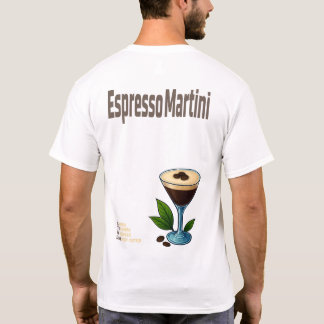 Camiseta Espresso Martini T-Shirt – Bold Coffee Cocktail