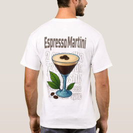 Camiseta Espresso Martini T-Shirt – Bold Coffee Cocktail