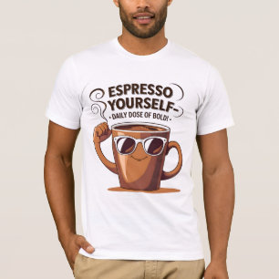 Camiseta Espresso tú mismo Gracioso Café Amantes de la Copa