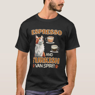 Camiseta ESPRESSO Y ESPÍRITU DE VAINILLA TURCA Cat Daddy Co