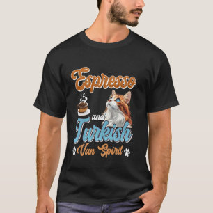 Camiseta ESPRESSO Y ESPÍRITU DE VAINILLA TURCA Cat Daddy Co