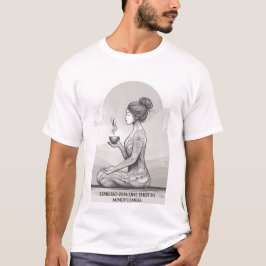 Camiseta Espresso Zen Meditación Art Tee