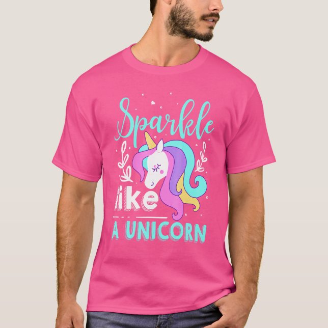 Camiseta Espuma Como Un Unicornio (Anverso)