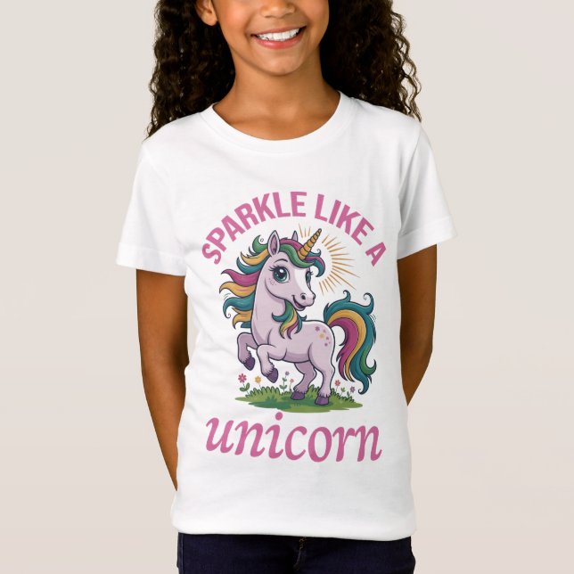 Camiseta Espuma como unicornio (Anverso)