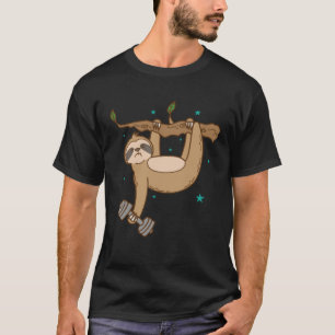 Camiseta Espuma con Dumbbell haciendo perezoso Fitness