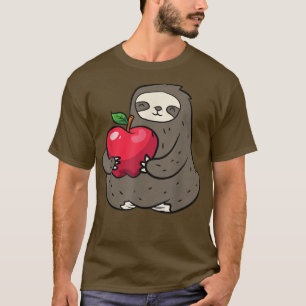 Camiseta Espuma Con Manzana De Fruta Y Manzana