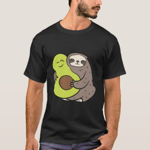 Camiseta Espuma Cuta Con Aguacate Vegan Cute Eslora Aguacat