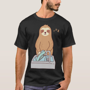 Camiseta Espuma Cuta Lavado De Lavado De Lágrimas Cansado P
