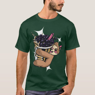 Camiseta Espuma Cuta Para Los Amantes Del Té De Burbujas