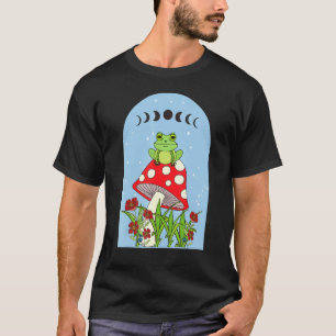 Camiseta Espuma Cuta Y Fases De La Luna De Rana Estrellas C