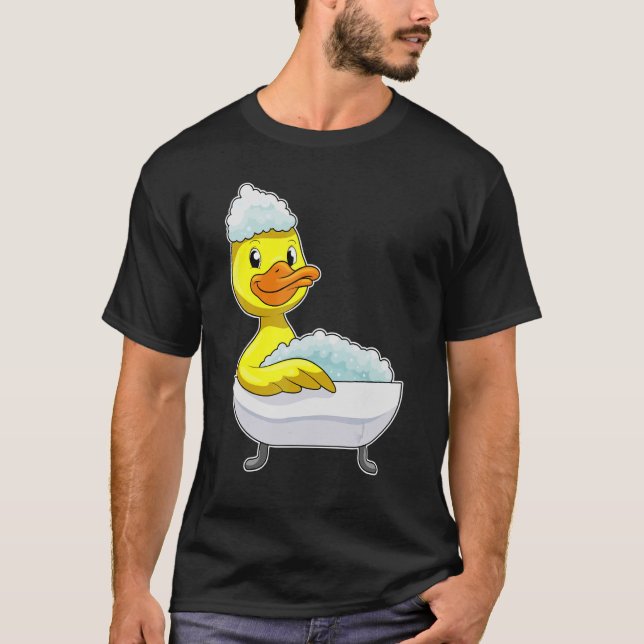 Camiseta Espuma de baño de pato (Anverso)