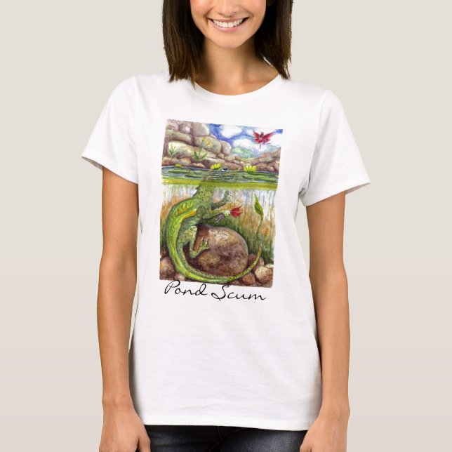 Camiseta Espuma de charca (Anverso)