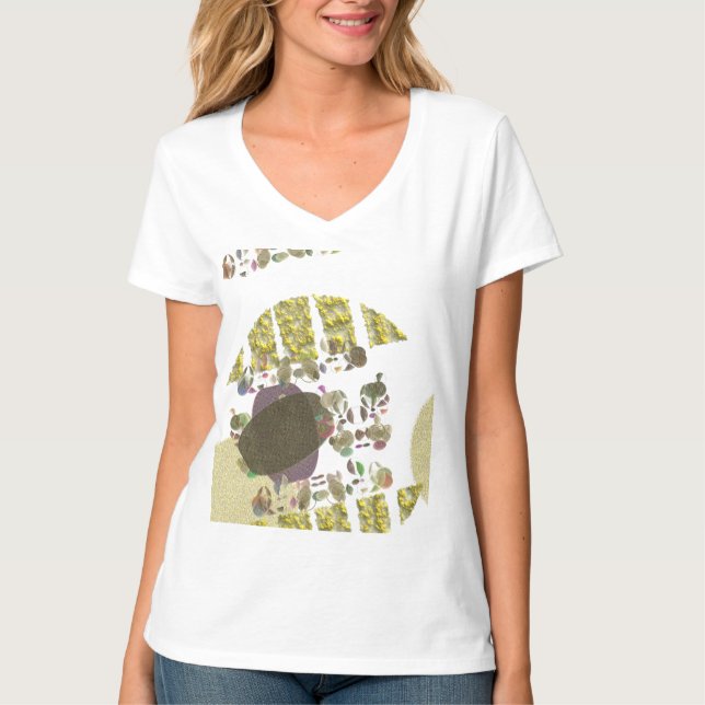 Camiseta Espuma de oro (Anverso)