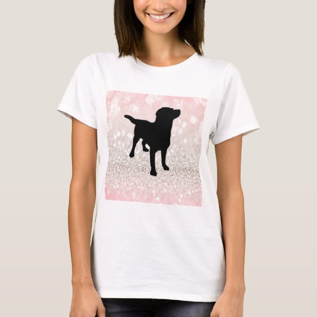 Camiseta Espuma de perro negro (Anverso)