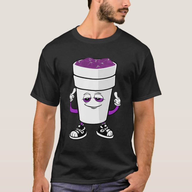 Camiseta Espuma de poliestireno de doble copa Codeine púrpu (Anverso)