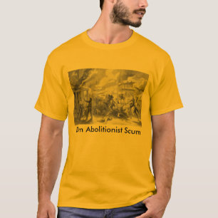 Camiseta Espuma del abolicionista de la quemadura