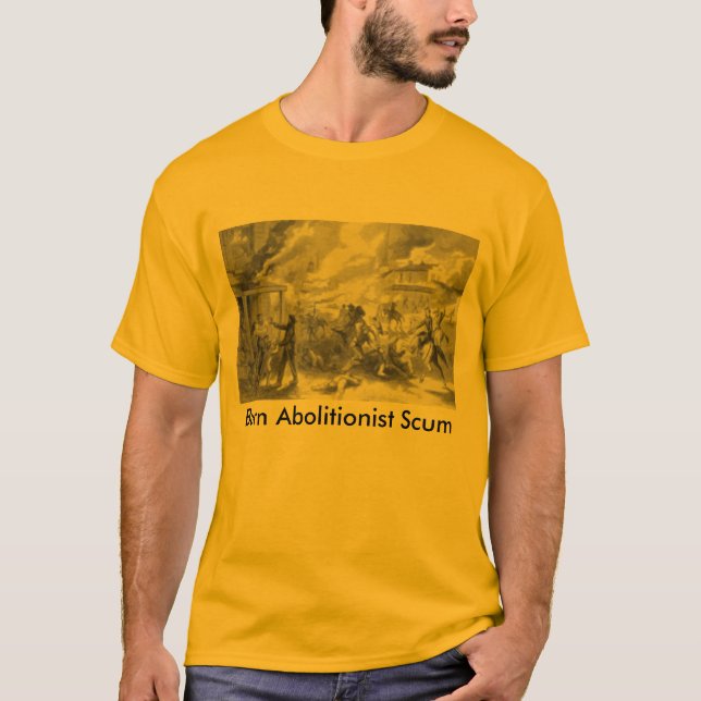 Camiseta Espuma del abolicionista de la quemadura (Anverso)