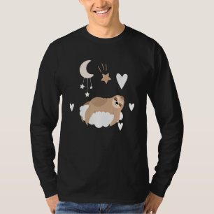 Camiseta Espuma Durmiendo Sobre Nubes Leche Leche Animal