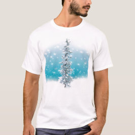 Camiseta Espuma helada helada azul ártico evergreen