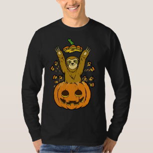 Camiseta Espuma linda dentro de un disfraz de calabaza de H