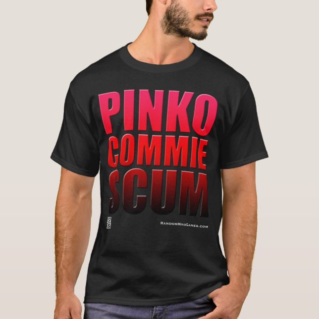 Camiseta Espuma rojilla del Commie (Anverso)