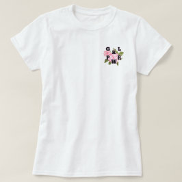 Camiseta Espuma rosa GRL PWR