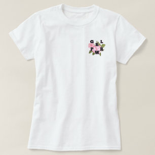 Camiseta Espuma rosa GRL PWR