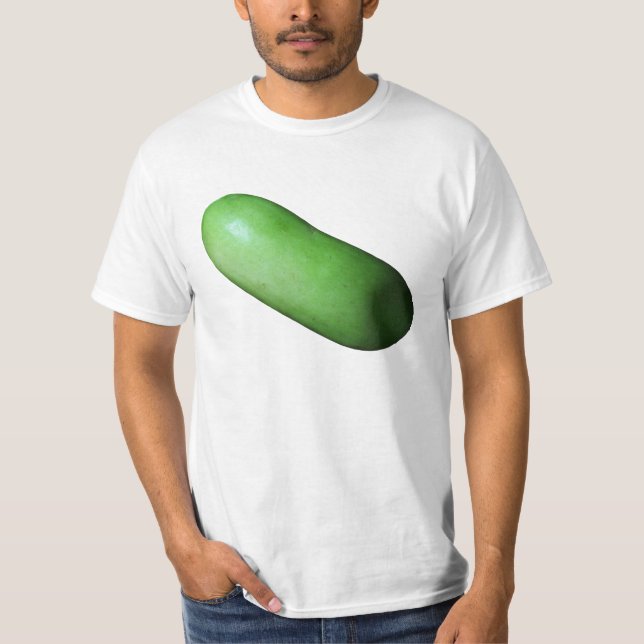 Camiseta Esquash verde (Melón invernal) (Anverso)