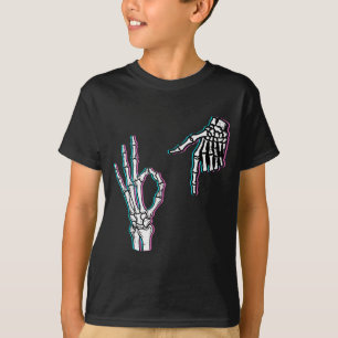 Camiseta Esqueleto 67 Meme Divertido Halloween Chicos Chica