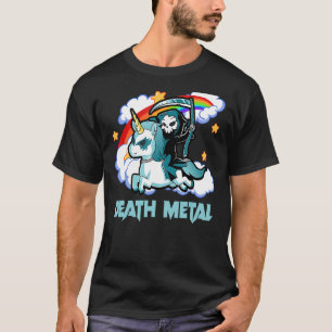 Camiseta Esqueleto arcoiris Festival de Música Metalizado d
