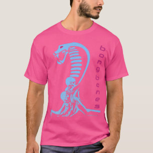 Camiseta Esqueleto azul caído Cobra Bong Bones Apparel Desi