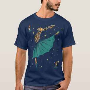 Camiseta Esqueleto bailarín Ballerina Ballet Dance T-Shirt