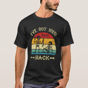 Camiseta Esqueleto Bruh Halloween Tengo Tu Espalda Diversió