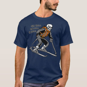 Camiseta Esqueleto Chill Thrills Bone Spills Ski Gigg
