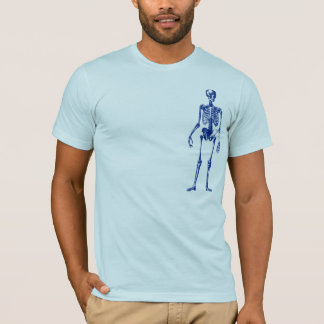 Camiseta esqueleto compensado